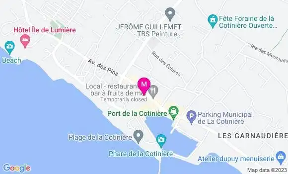 Localisation Restaurant  Le Banchera