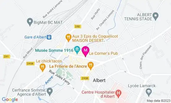 Localisation Le Corner