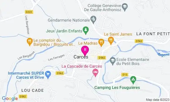 Localisation Crêperie Lo Respelido