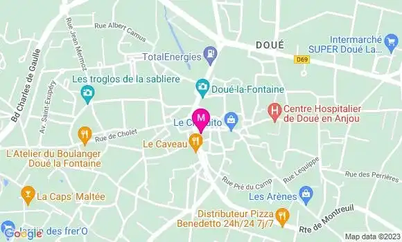 Localisation Restaurant  Rita Carvalho Marie Julie
