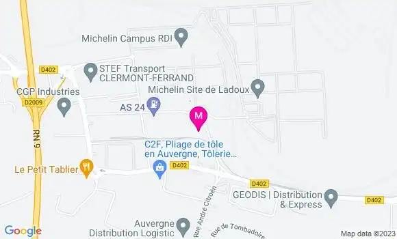Localisation Restaurant  L