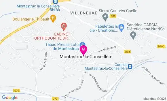Localisation Restaurant  La Teurgoule