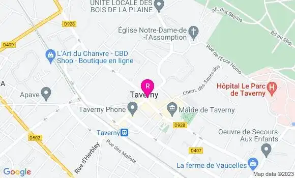 Localisation Restaurant  Le Madison