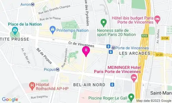 Localisation Restaurant Italien Il Santo