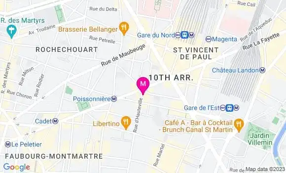 Localisation Restaurant  Le Café de l