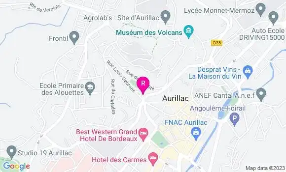 Localisation Restaurant  La Maison d