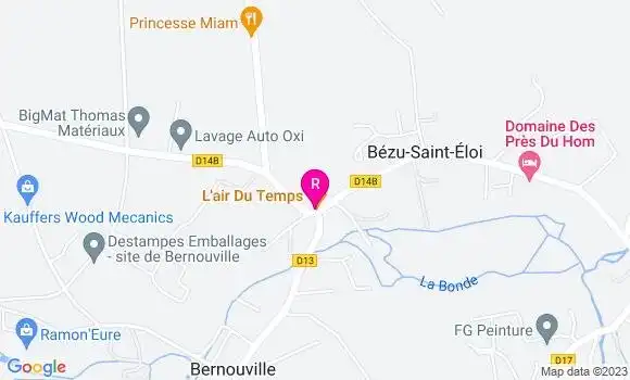 Localisation Restaurant  L