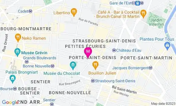 Localisation Restaurant  Pouliche
