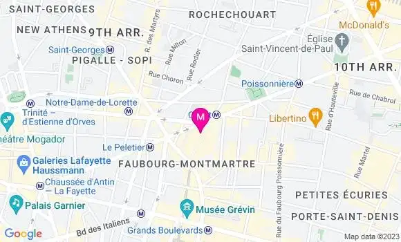 Localisation Restaurant  Le Royal Cadet
