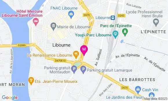 Localisation Restaurant  Cosy Tourny