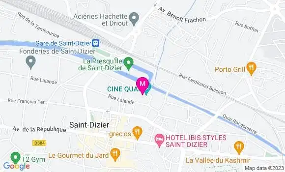 Localisation Restaurant  La Palme Rouge