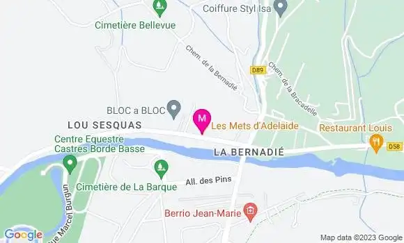 Localisation Restaurant Gastronomique Les Mets d