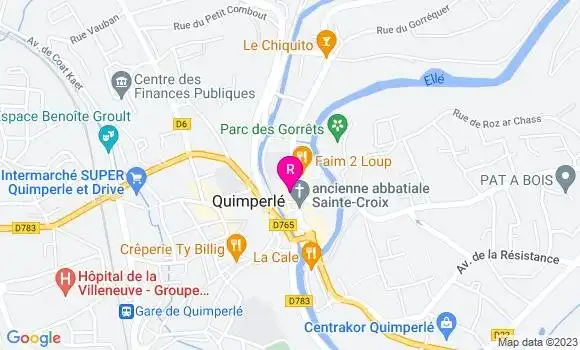 Localisation Pizzeria Dom Morice