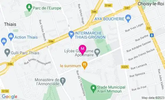 Localisation Restaurant  Clems