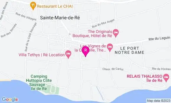 Localisation Restaurant Hôtel L