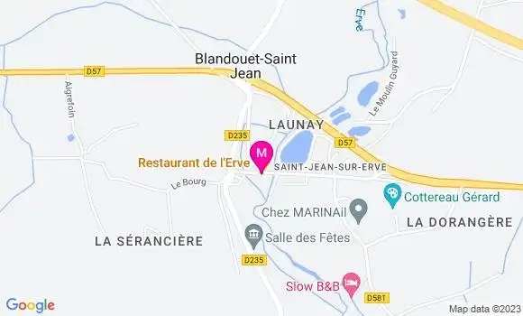 Localisation Le Restaurant de l