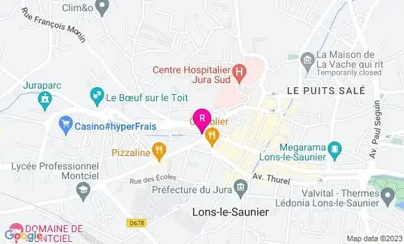 Localisation Restaurant  L