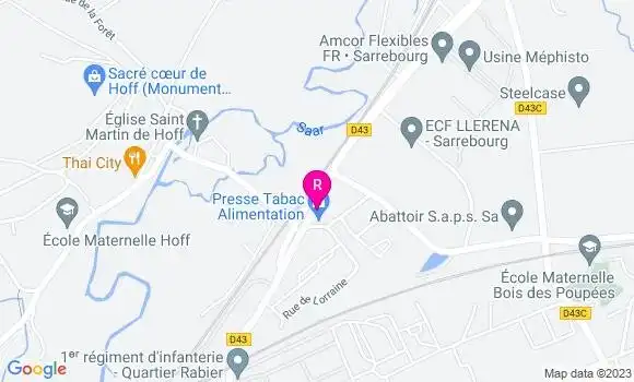 Localisation Restaurant  Chez Jean Louis