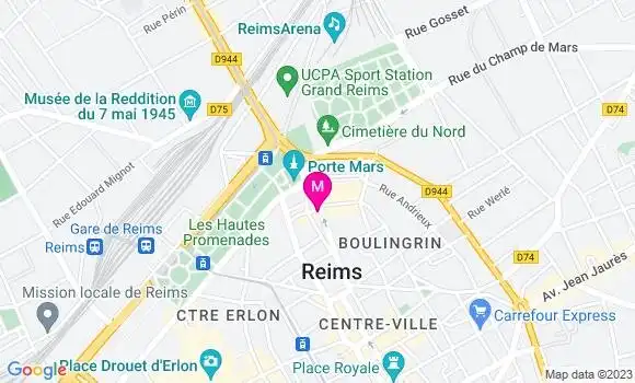 Localisation Restaurant  La Table des Halles