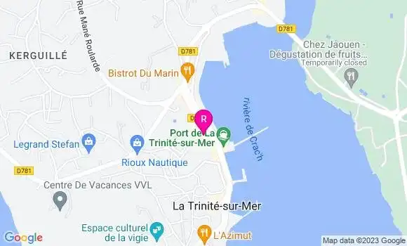 Localisation Restaurant  Le Bigorneau