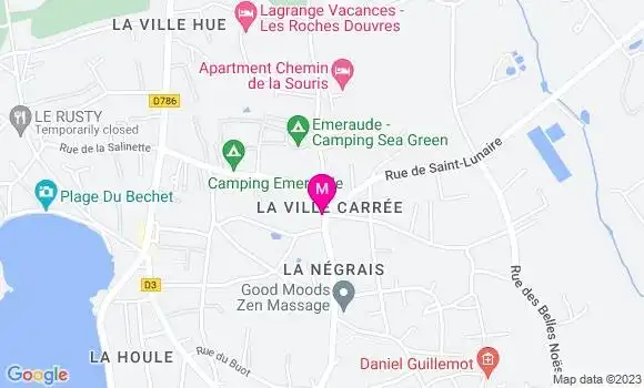 Localisation Restaurant  La Ville Carrée