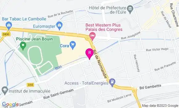 Localisation Brasserie du Cadran