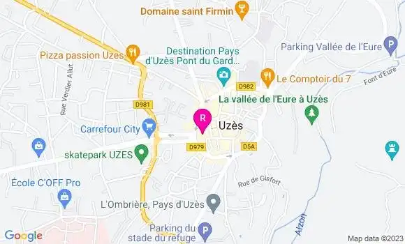 Localisation Restaurant  Le P