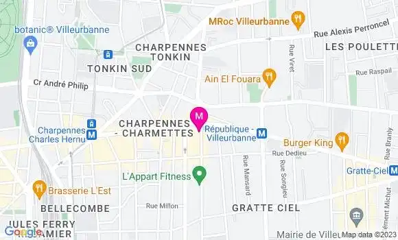 Localisation Restaurant  Le Mont Laurier