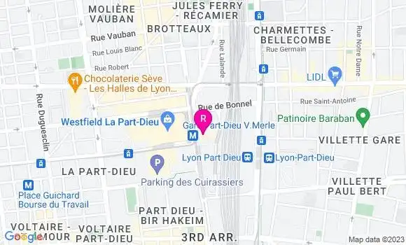 Localisation Brasserie Marius