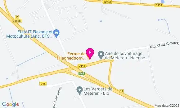 Localisation Restaurant  Ferme de l