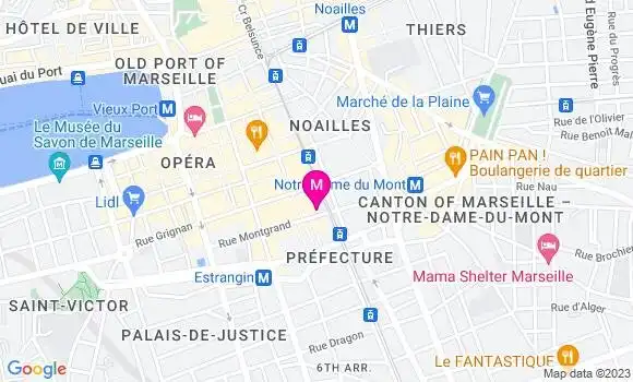 Localisation Restaurant  Laetitia