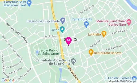 Localisation Restaurant Bar Queen Victoria