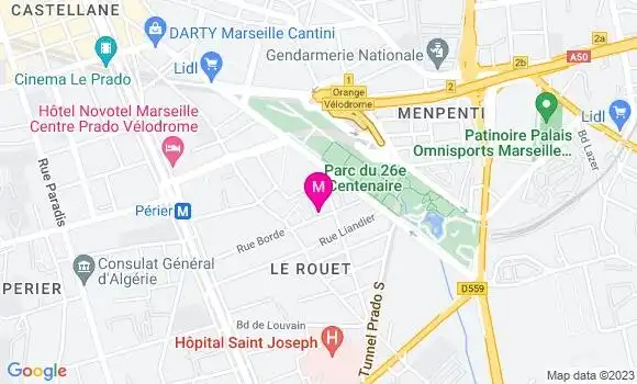 Localisation Restaurant Poivre et Sel