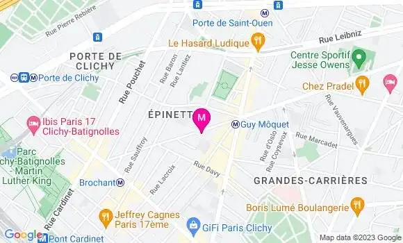 Localisation Restaurant Bar Le Mistral