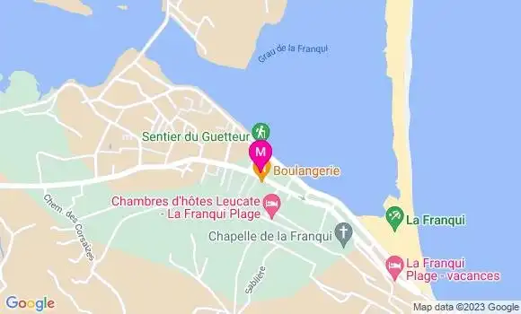 Localisation Restaurant  Le Petit Baigneur