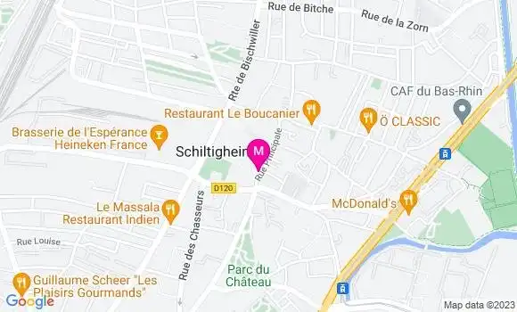 Localisation Restaurant Snack Chez Victor