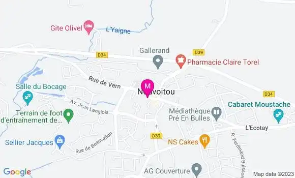 Localisation Restaurant  L
