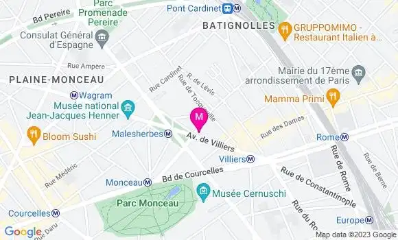 Localisation Restaurant  Le Café Dumas