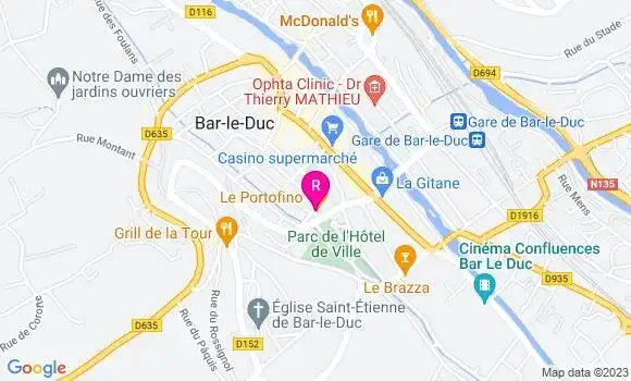 Localisation Restaurant Italien Le Portofino