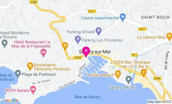 Localisation Restaurant  L
