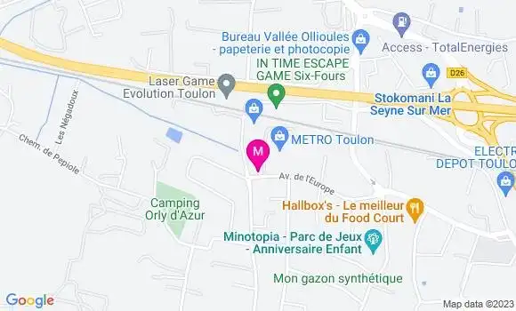 Localisation Restaurant  Le Bay