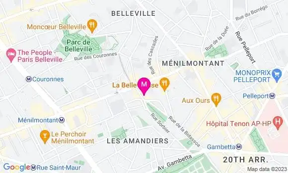 Localisation Café Le Disparu