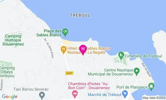 Localisation Brasserie Café Mercure