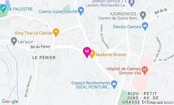 Localisation Restaurant  Les Boutons d