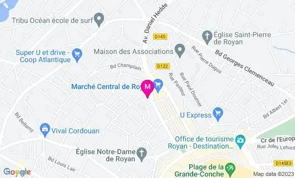 Localisation Restaurant  Le Chiquito