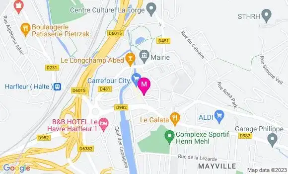 Localisation Brasserie Alsacienne