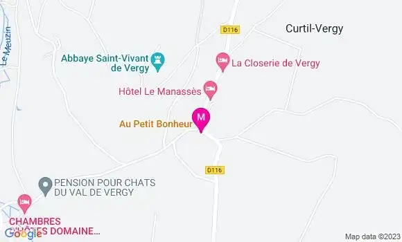 Localisation Restaurant  Au Petit Bonheur