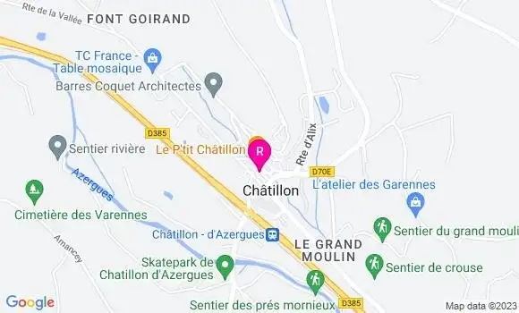Localisation Restaurant  Le Pas de Danse