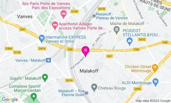 Localisation Pizzeria Santa Maria