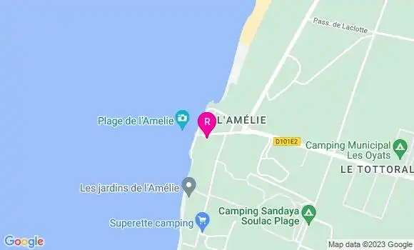Localisation Restaurant  Etoile de Mer